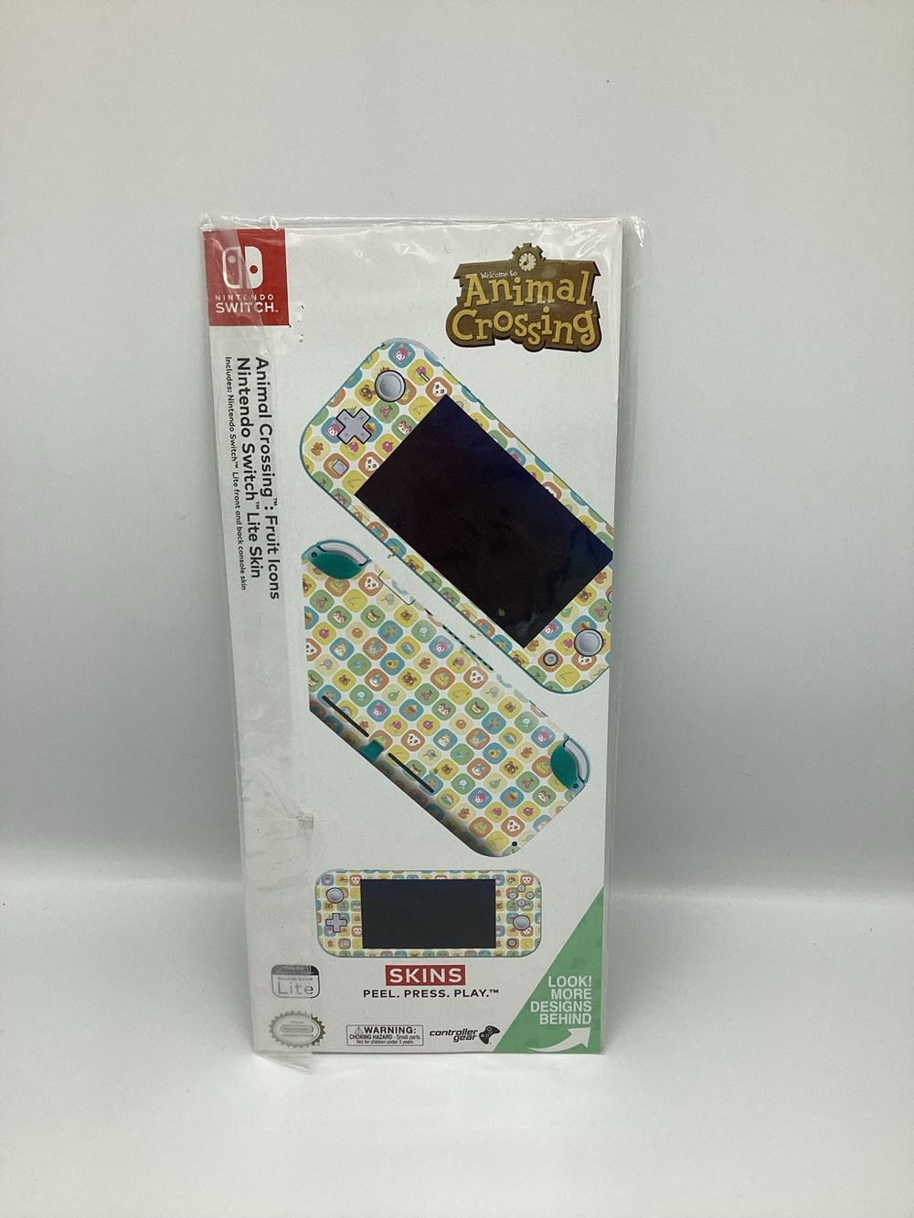 NEW Animal Crossing Fruit Icons Skin for Nintendo Switch Lite Official